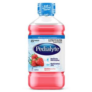 Pedialyte Ready-to-Feed Strawberry 1L Bottle, Low Osmolality, Oral Electrolyte