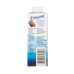 Ensure Clear Therapeutic Nutritional Shake, Institutional, Mixed Berry, 8 oz