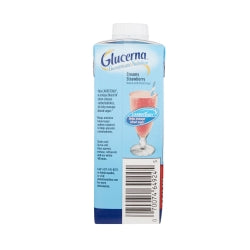Glucerna Therapeutic Nutrition Shake, Strawberry, 8 oz. Institutional Carton