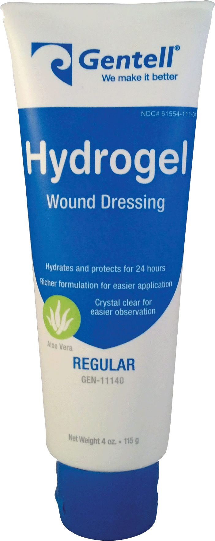Aloe Vera Hydrogel Wound Dressing 4 oz. Tube 1 Each