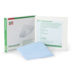 Vliwasorb Superabsorbent Wound Dressing, Non-Adhesive 8" x 8" Square