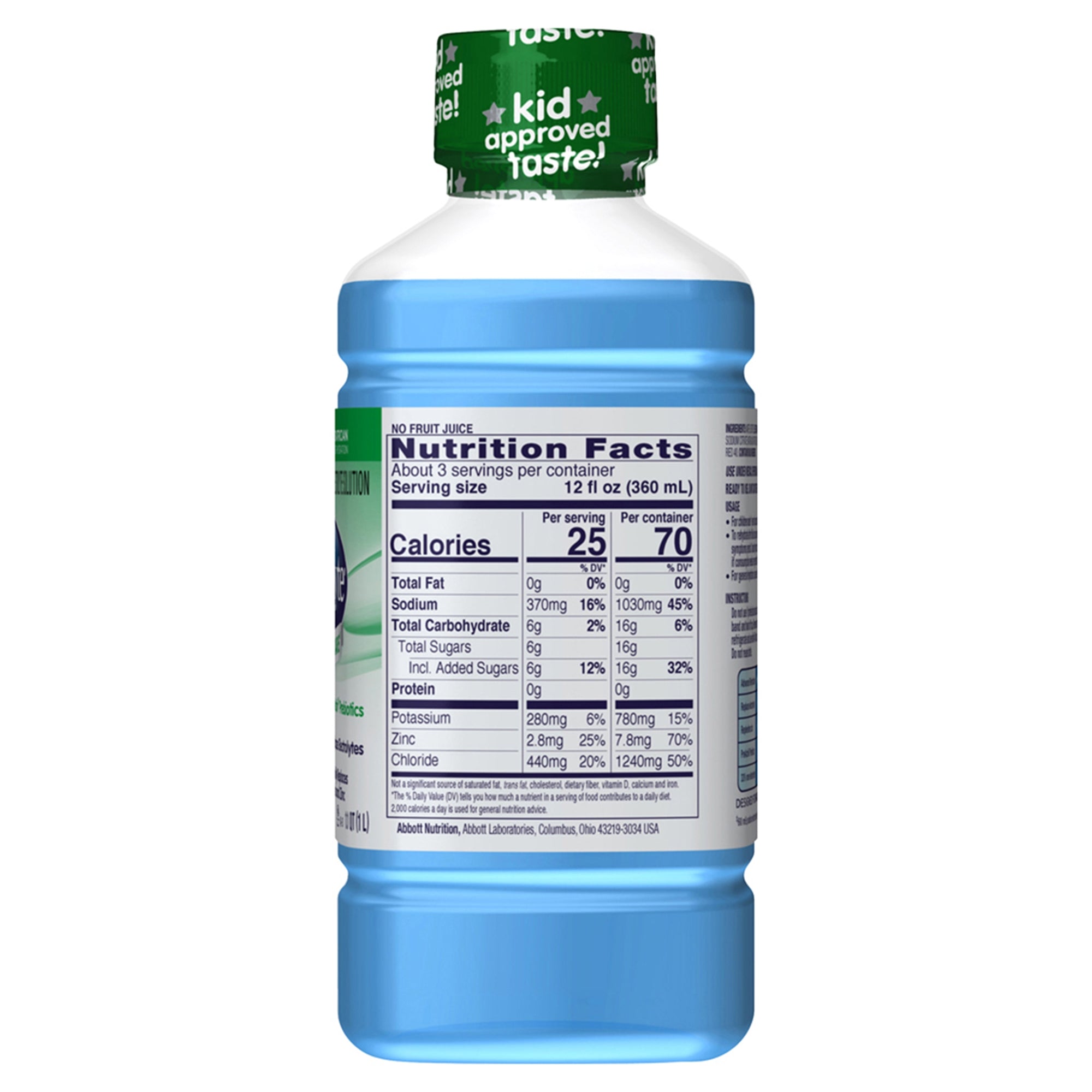 Pedialyte AdvancedCare, Blue Raspberry, 33.8 fl. oz, Retail