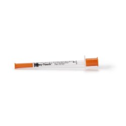EasyTouch Insulin Syringe 30G x 5/16" Needle Length, 1cc Volume