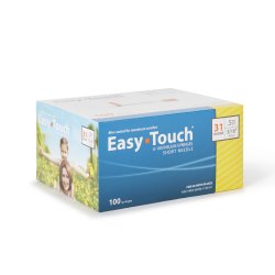 EasyTouch Insulin Syringe 31G x 5/16" Needle Length, 1/2cc Volume