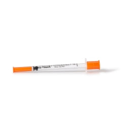 EasyTouch Insulin Syringe 29G x 1/2" Needle Length, 1cc Volume
