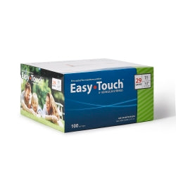 EasyTouch Insulin Syringe 29G x 1/2" Needle Length, 1cc Volume