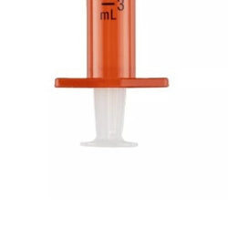 Monoject Oral Syringe, 3ML, 0.1ML Graduation, Amber