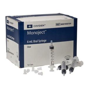 Monoject Oral Medication Syringe, Clear
