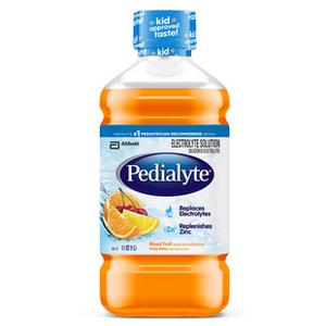 Oral Electrolyte Solution Pedialyte Classic Mixed Fruit Flavor 33.8 oz