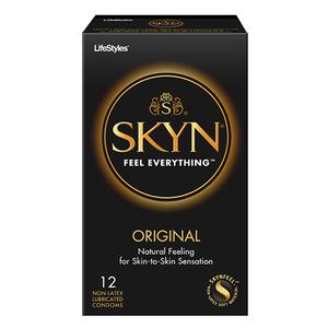LifeStyles Skyn Feel Everything Original Contraceptive Condom, 12 Count
