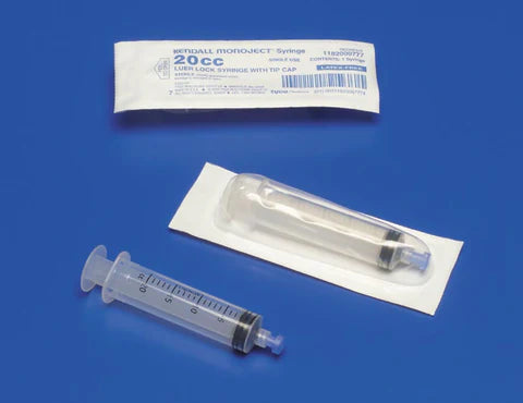 Monoject SoftPack Medical Syringe, Regular Luer Tip