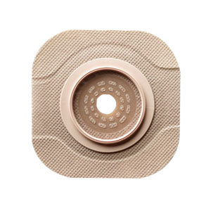 New Image CeraPlus 2-Piece Cut-to-Fit Tape Border (Extended Wear) Barrier Opening 1-1/4" Stoma Size 1-3/4" Flange Size 5 Box