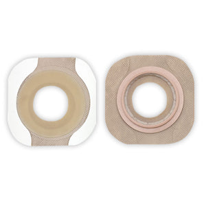 New Image 2-Piece Precut Flat FlexWear Skin Barrier 5/8"" with Tape Border 5 Box