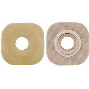 New Image 2-Piece Precut Flat FlexWear (Standard Wear) Skin Barrier 1-3/8" 5 Box