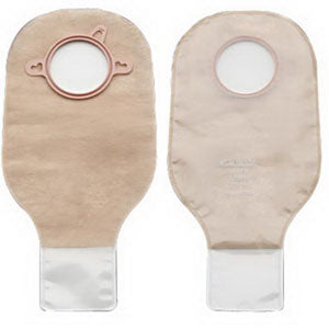 New Image 2-Piece Drainable Pouch 4", Clamp Closure, Ultra Clear 10 Box