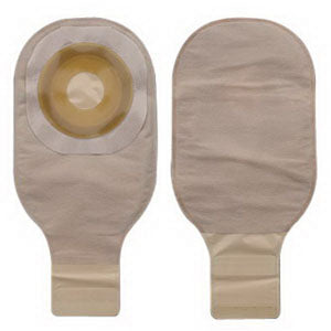 Premier 1-Piece Drainable Pouch Precut 1" with Flextend Barrier, Beige 10 Box