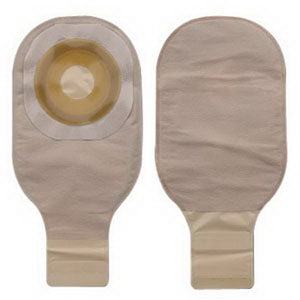 Premier 1-Piece Drainable Pouch Precut 1-1/4" with Flextend Barrier, Beige 10 Box