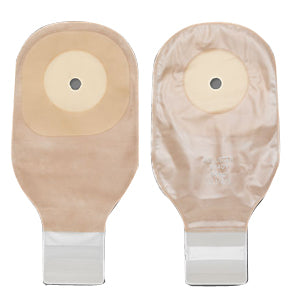 Premier 1-Piece Cut-to-Fit Lock 'n Roll Drainable Pouch with SoftFlex (Standard Wear) Skin Barrier 2-1/2" 10 Box