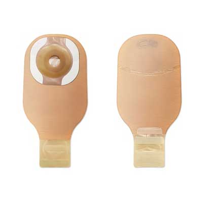 Premier CeraPlus 1-Piece Drainable Pouch Pre-Sized 1", Beige With Viewing Option 10 Box