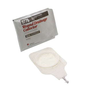 Wound Drainage Collector without Barrier, Medium, Translucent 1 Each