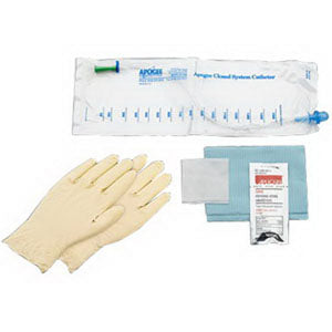 Apogee Plus Intermittent Coude Catheter Kit 16 Fr 16"" 1500 mL 1 Each