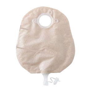Natura + Urostomy Pouch with Soft Tap, Transparent with 1-sided Comfort Panel, 1 3/4" 10 Box