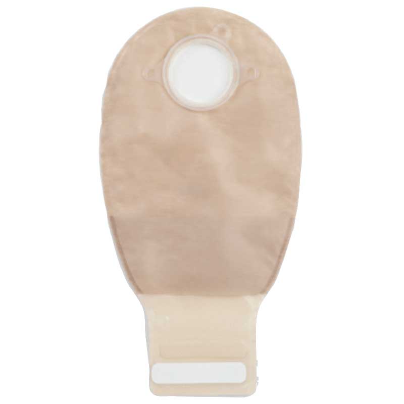 Natura + Drainable Pouch with"visiClose and filter, Transparent, Standard 70mm, 2 3/4"