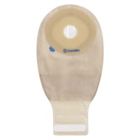 Esteem + One-Piece Drainable Pre-Cut Pouch with InvisiClose, Modified Stomahesive, 12" Panel Transparent, 1" 10 Box