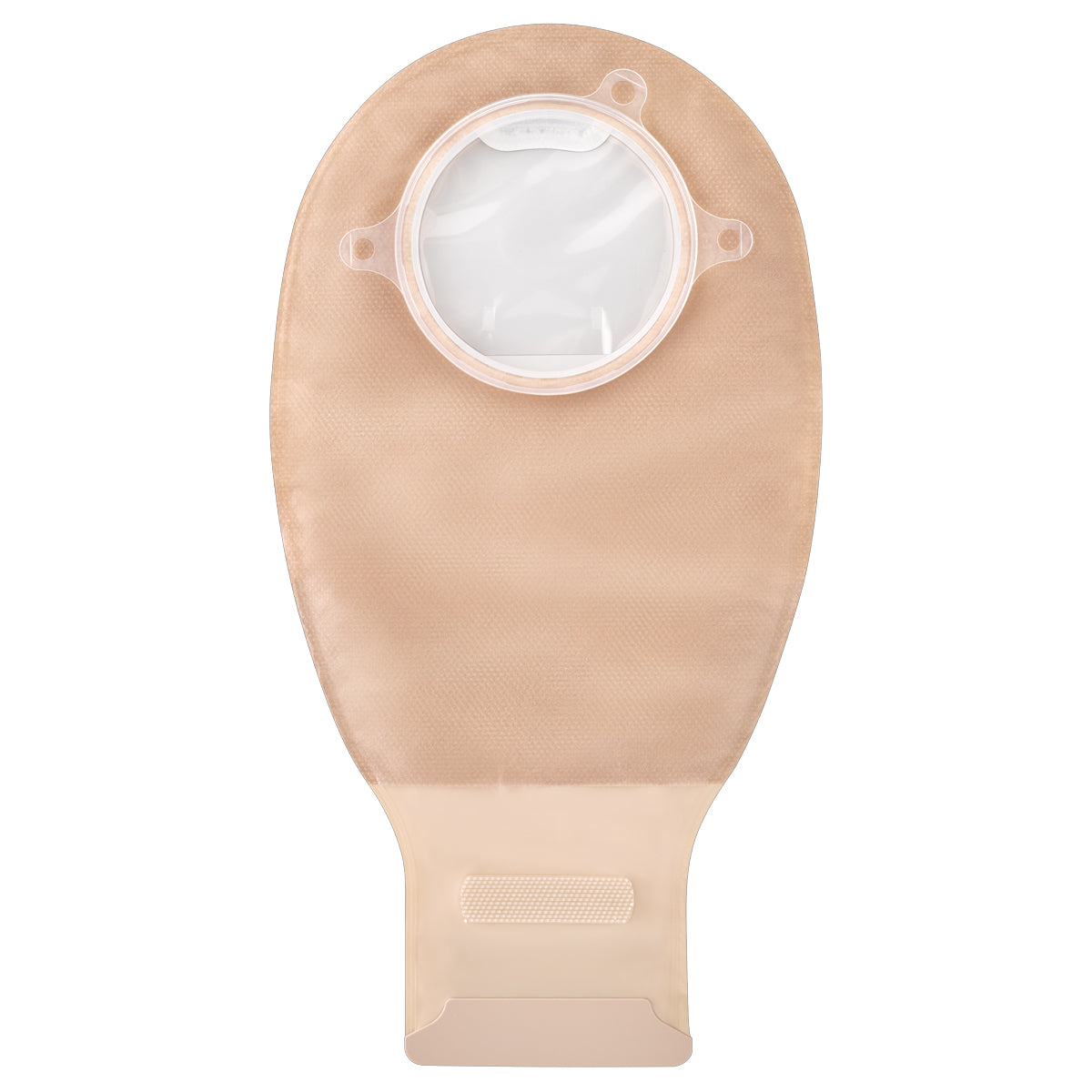Natura + Two-Piece Drainable Pouch, Invisiclose with Filter, Standard 12", Opaque, 1-1/2" Flange 10 Box