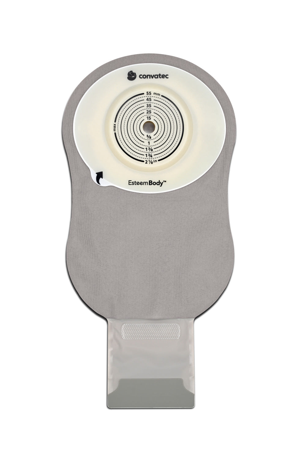 Esteem Body Drainable 11" Pouch, LW, Soft Convexity, 35MM 10 Box
