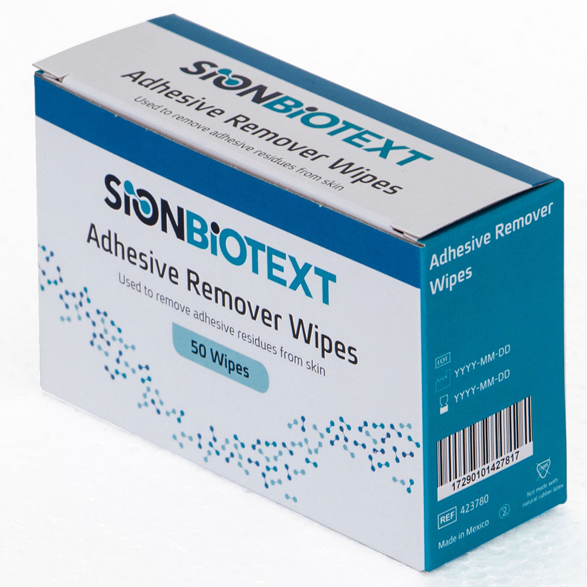 Sion Biotext Adhesive Remover Wipes, 50 ct