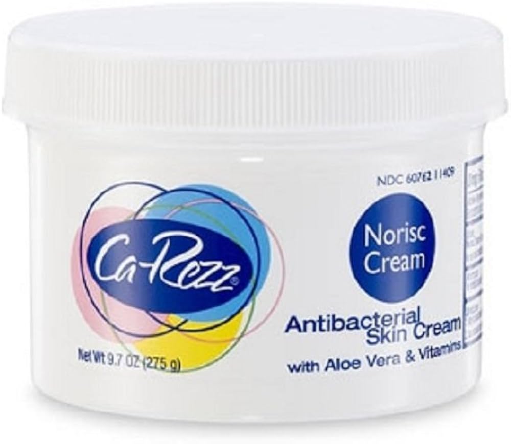 CA-Rezz Norisc Skin Cream – Gentle Antibacterial Moisturizing Cream (9.7 oz)