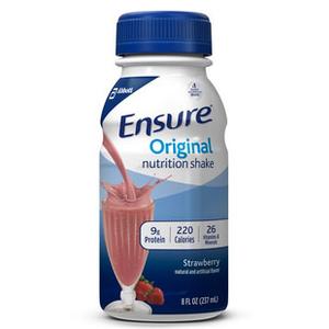 Ensure Strawberries & Cream Shake Retail 8oz. Btl