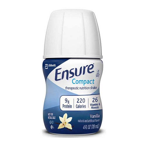Ensure Compact Therapeutic Nutrition Shake, Vanilla 4oz Bottle