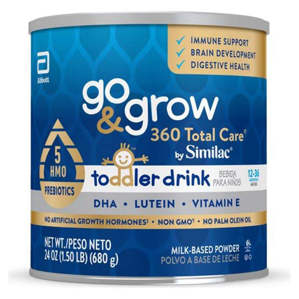 Similac Go & Grow Milk Based Formula Powder 24oz, Retail 1 Each