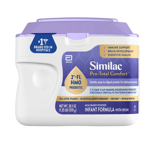 Similac Pro-Total Comfort Powder, Unflavored, 20.1 oz, Retail 1 Each