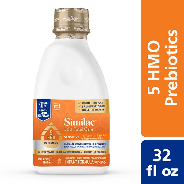 Similac 360 Total Care Sensitive, 32 fl oz, Retail 1 Each