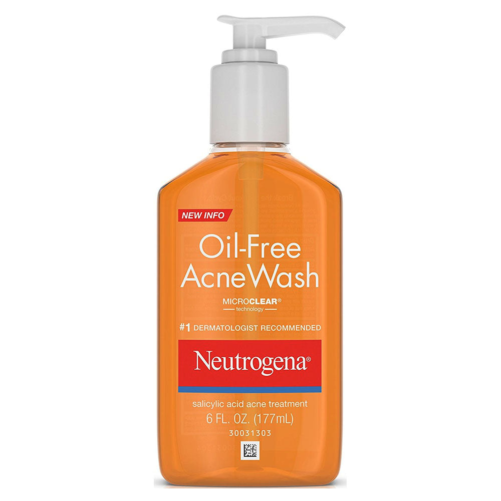 Neutrogena Oil-Free Acne Wash, 6 fl oz 1 Each