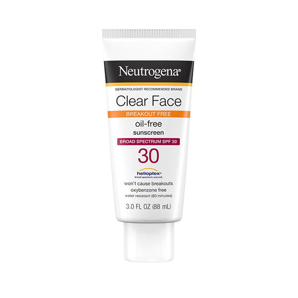 Neutrogena Clear Face Liquid Lotion SPF 30 3 oz 1 Each