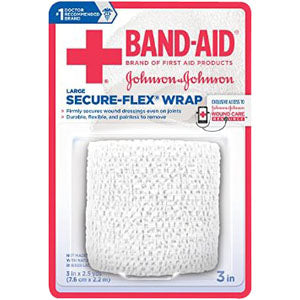 J & J Band-Aid First Aid Securflex Wrap 3" x 2.5 yds 1 Each