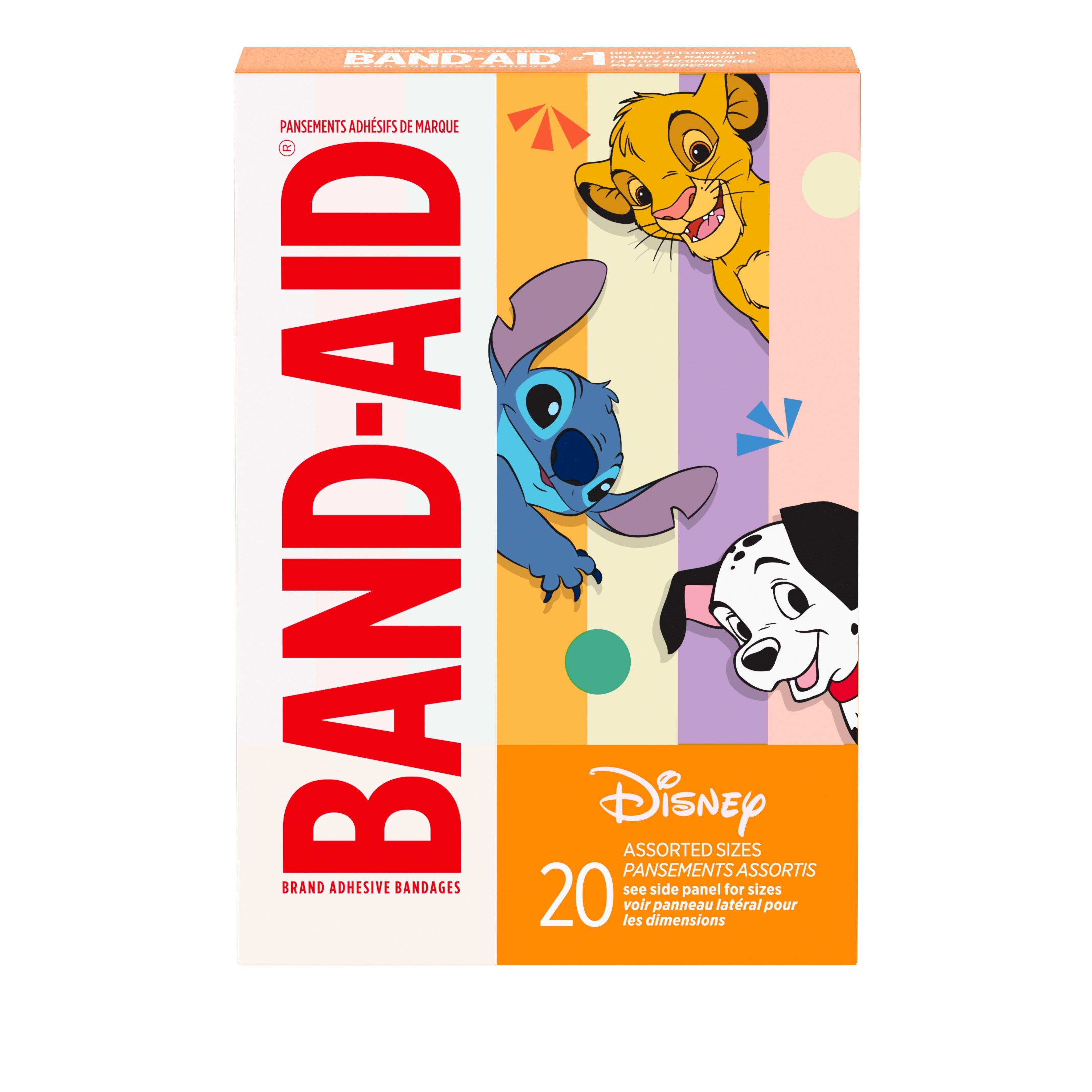 Band-Aid Adhesive Bandages, Disney Classics, 20 ct