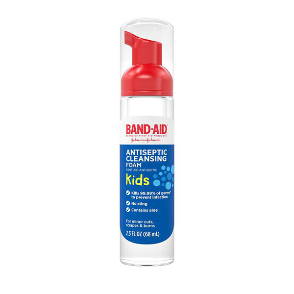 Bandaid Kids Antiseptic Cleansing Foam, 2.3 oz 1 Each