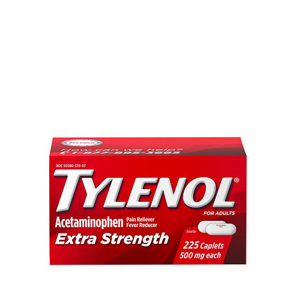 Tylenol Extra Strength Caplets, 225 ct 1 Each