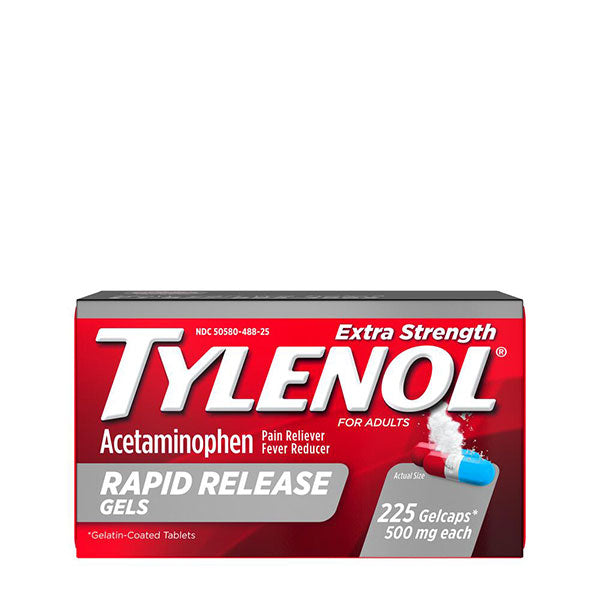 Tylenol Extra Strength Rapid Release Gels, 225 ct 1 Each