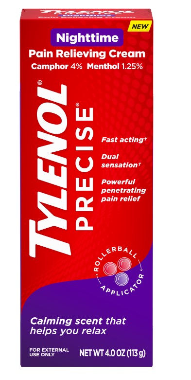 Tylenol Precise Nighttime Pain Relieving Cream, 4 oz 1 Each