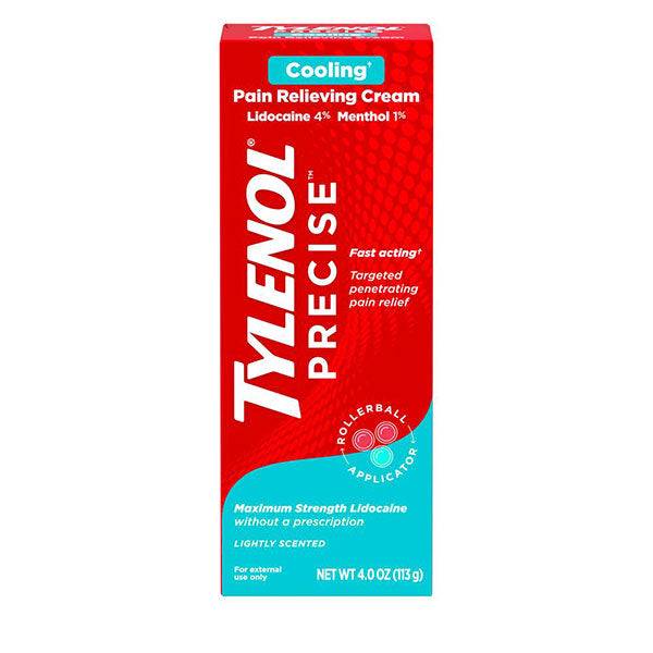 Tylenol Precise Cooling Pain Relieving Cream, 4 oz 1 Each