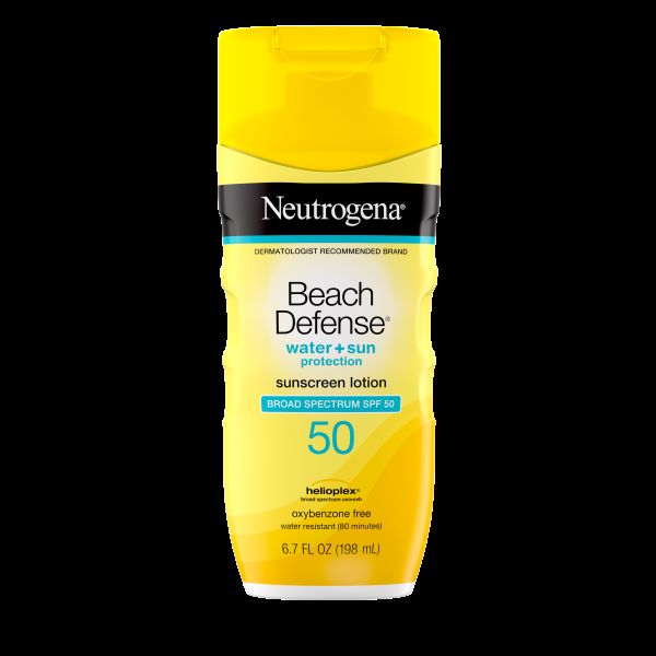 Neutrogena Beach Defense Lotion, SPF 50, 6.7 fl oz 1 Each