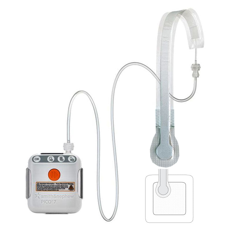 Pico 7 Two Dressing Negative Pressure Wound Therapy System, 6" x 6" 1 Each
