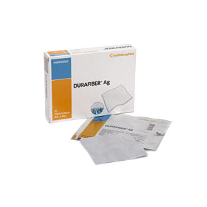 Durafiber Ag Gelling Fiber Dressing 8" x 11-3/4" 5 Box
