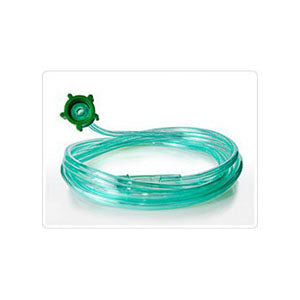 AirLife Oxygen Supply Tubing with Crush-Resistant Lumen 14 ft., Green 1 Each